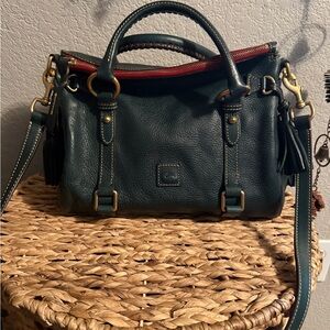 Dooney and Bourke Regular Florentine Satchel in Ivy
